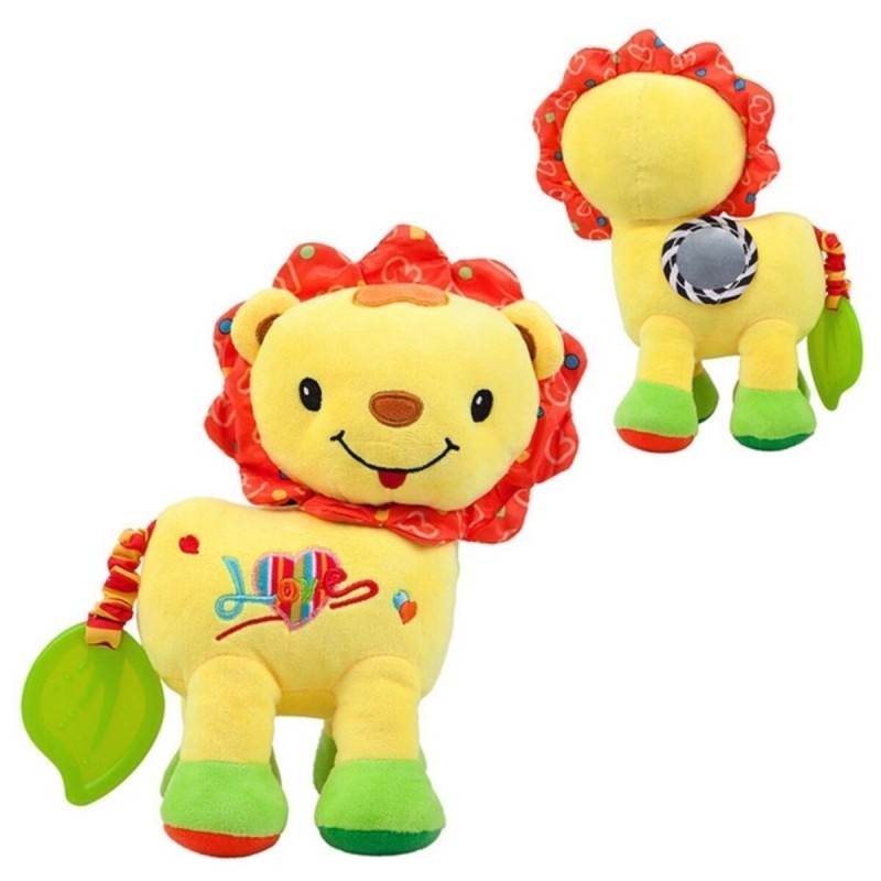 Peluche d'Activités pour Bébé Nenikos Lion +3m 112214 - Acheter à 8,32 € seulement chez Collector's Boutique