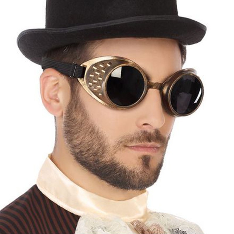 Lunettes Steampunk Doré - Acheter à 2,95 € seulement chez Collector's Boutique