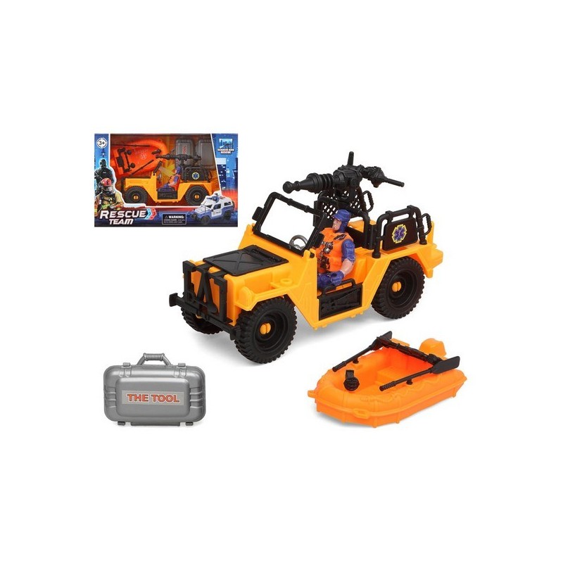 Playset Rescue Team Jaune - Acheter à 6,25 € seulement chez Collector's Boutique