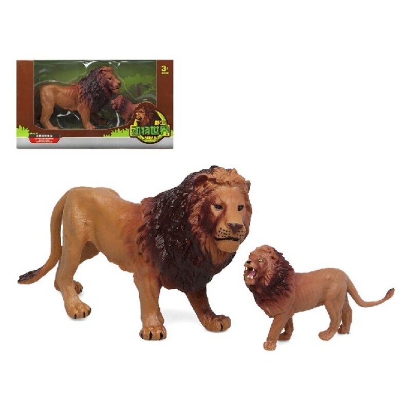 Set Animaux Sauvages Lion (2 pcs) - Acheter à 9,47 € seulement chez Collector's Boutique