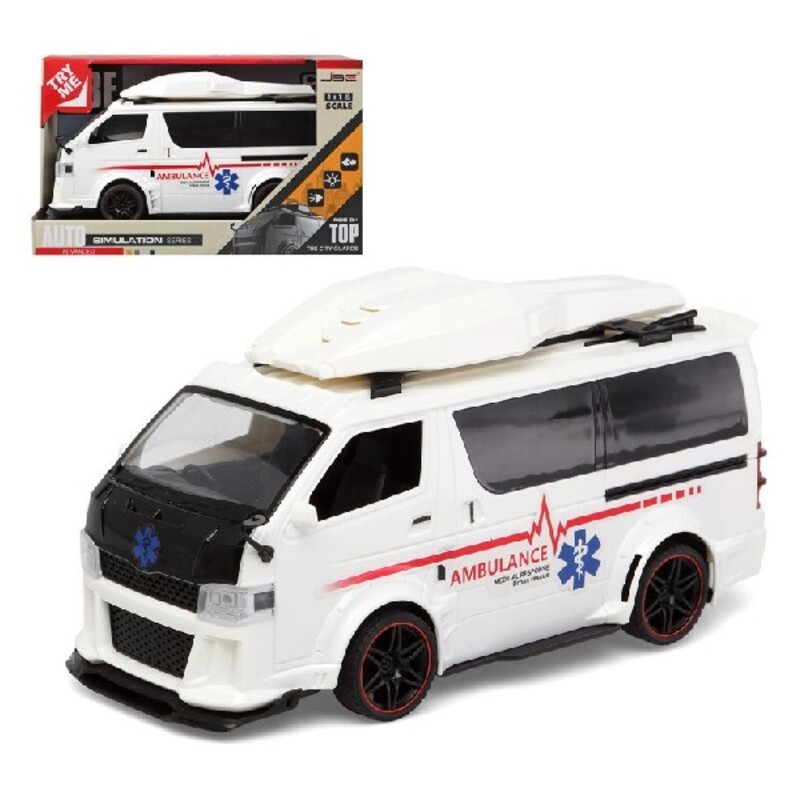 Ambulance avec Lumière et Son Auto Simulation (29 x 18 cm) - Acheter à 14,96 € seulement chez Collector's Boutique