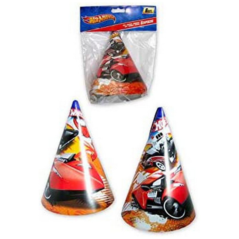 Set d'articles de fête Hot Wheels 16 cm Chapeaux - Acheter à 1,44 € seulement chez Collector's Boutique