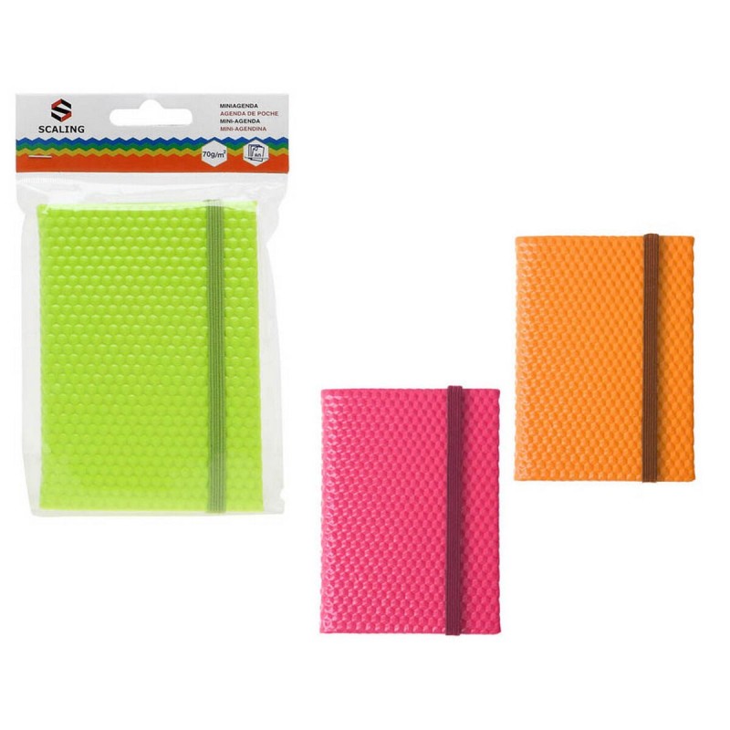 Agenda Mini Fluor 80 Volets 11 x 8 cm - Acheter à 0,91 € seulement chez Collector's Boutique