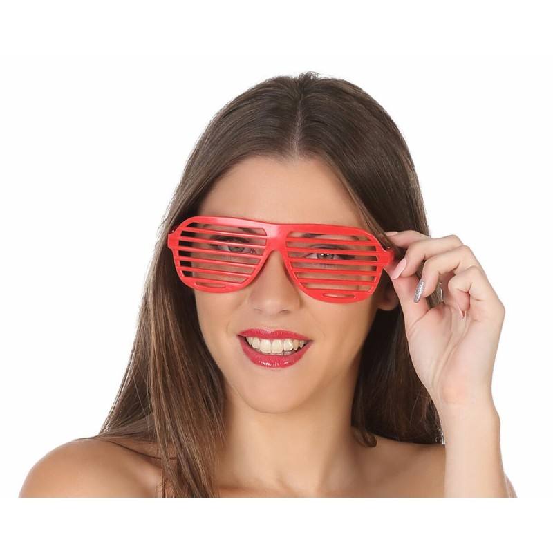 Lunettes A rayures Rouge - Acheter à 1,93 € seulement chez Collector's Boutique