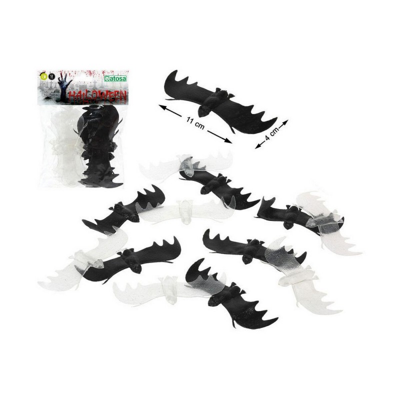 Décoration d'Halloween Chauve-souris 12 uds - Acheter à 2,36 € seulement chez Collector's Boutique