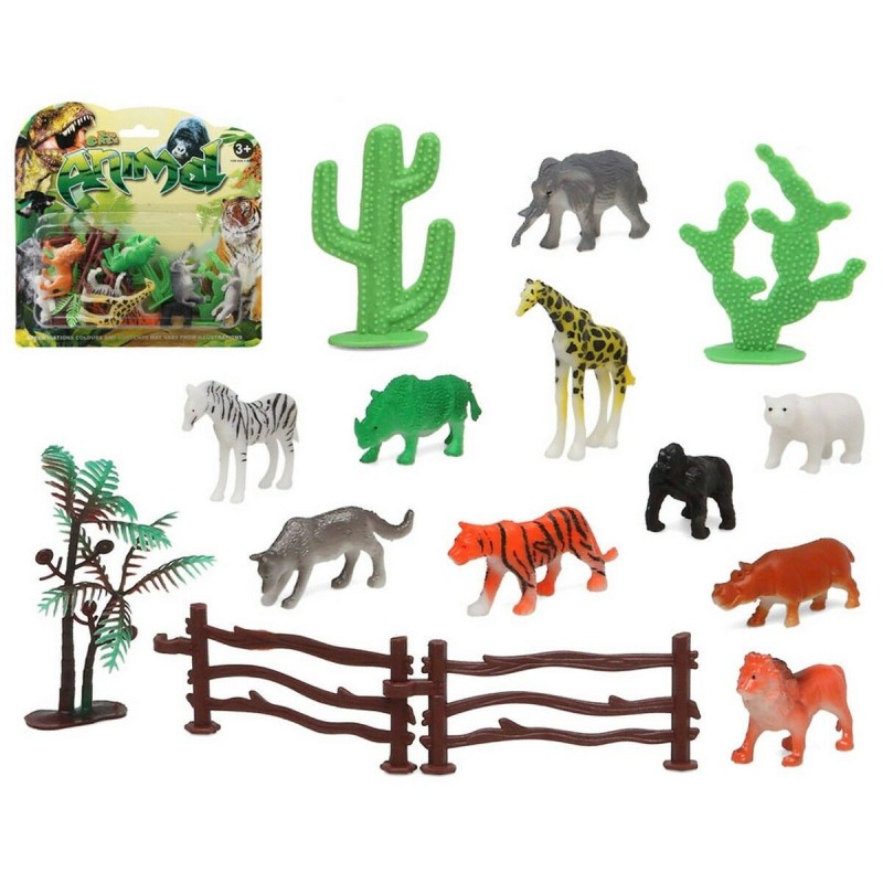 Set Animaux Sauvages Jungle 15 Pièces - Acheter à 3,01 € seulement chez Collector's Boutique