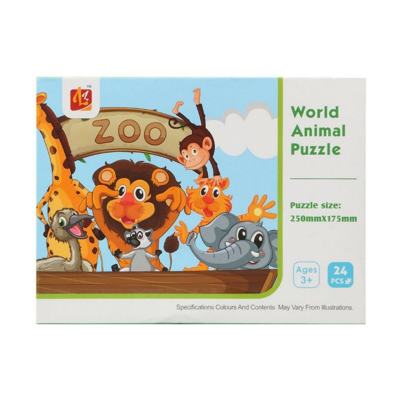 Puzzle Zoo 16 x 12 cm 24 Pièces - Acheter à 2,65 € seulement chez Collector's Boutique