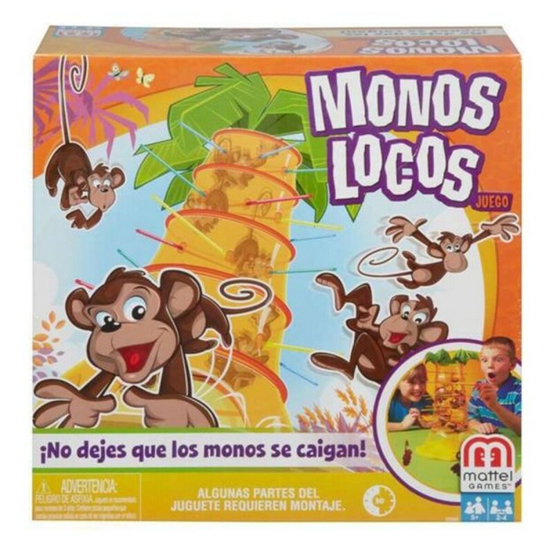 Jeu de société Monos Locos Mattel 52563 - Acheter à 26,63 € seulement chez Collector's Boutique