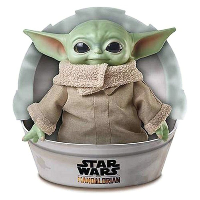 Jouet Peluche Baby Yoda Mandalorian Star Wars Mattel (30 cm) - Acheter à 37,15 € seulement chez Collector's Boutique