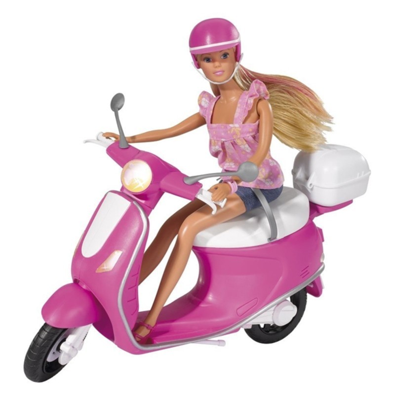 Playset Steffi Love Chic City Scooter Simba (29 cm) - Acheter à 26,09 € seulement chez Collector's Boutique