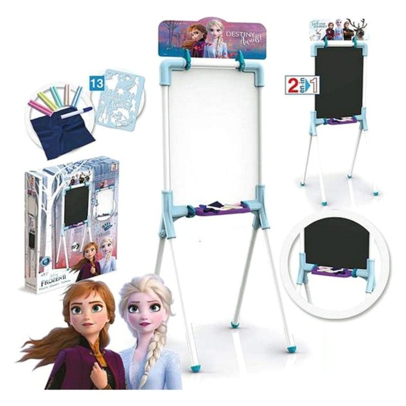 Tableau 2 en 1 Frozen 2 Chicos (12 pcs) (37 x 32 x 98 cm) - Acheter à 29,94 € seulement chez Collector's Boutique