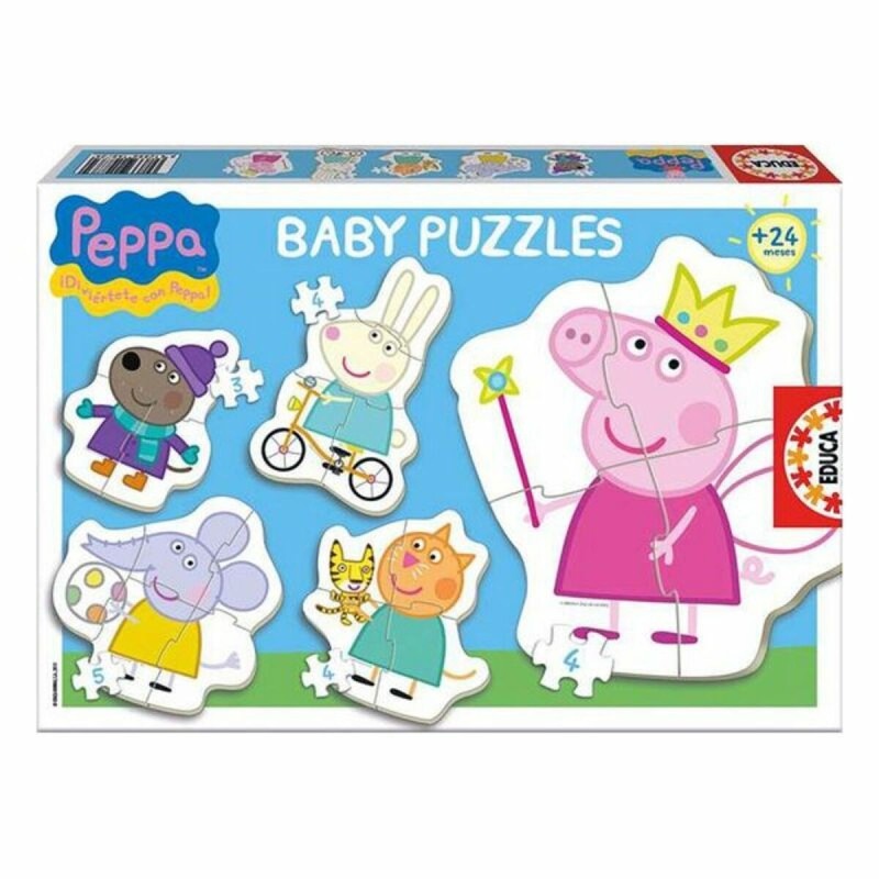 Set de 5 Puzzles Baby Peppa Pig Educa - Acheter à 11,17 € seulement chez Collector's Boutique