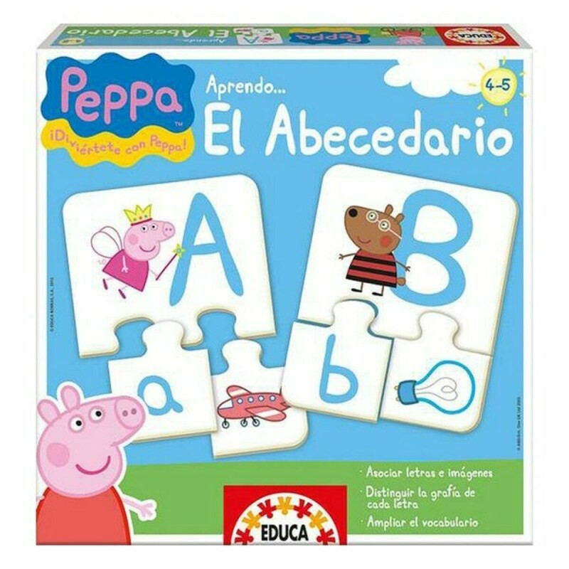 Jouet Educatif El Abecedario Peppa Pig Educa 29-15652 (ES) - Acheter à 9,52 € seulement chez Collector's Boutique