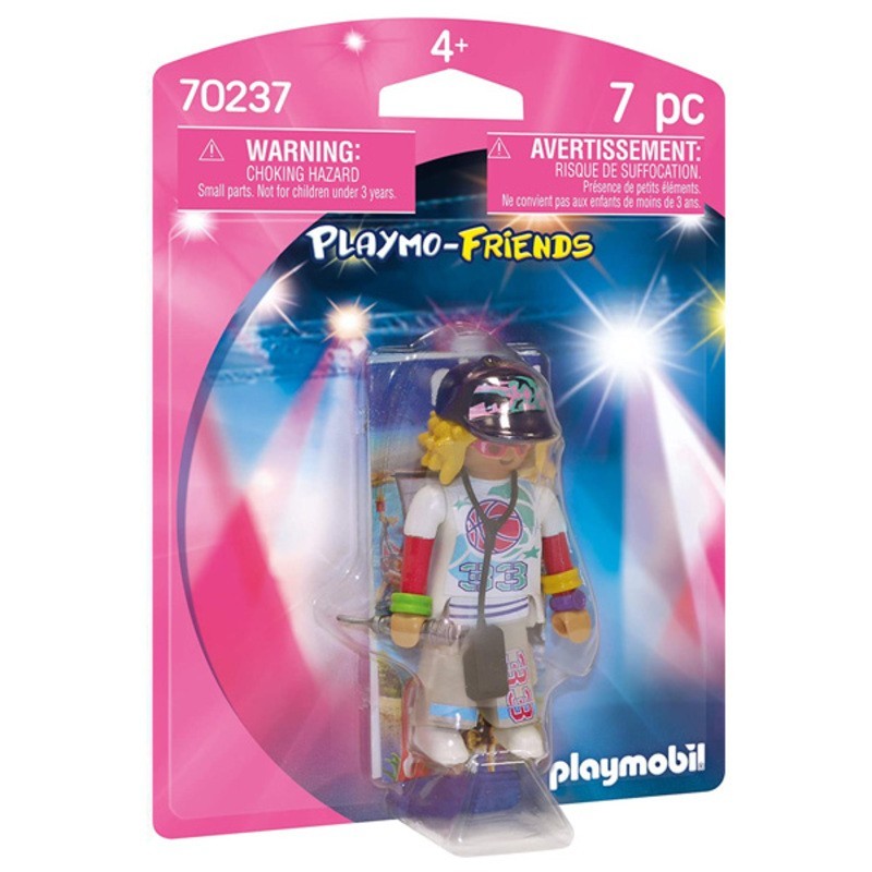 Poupée Rapper Playmobil 70237 (7 pcs) - Acheter à 4,63 € seulement chez Collector's Boutique