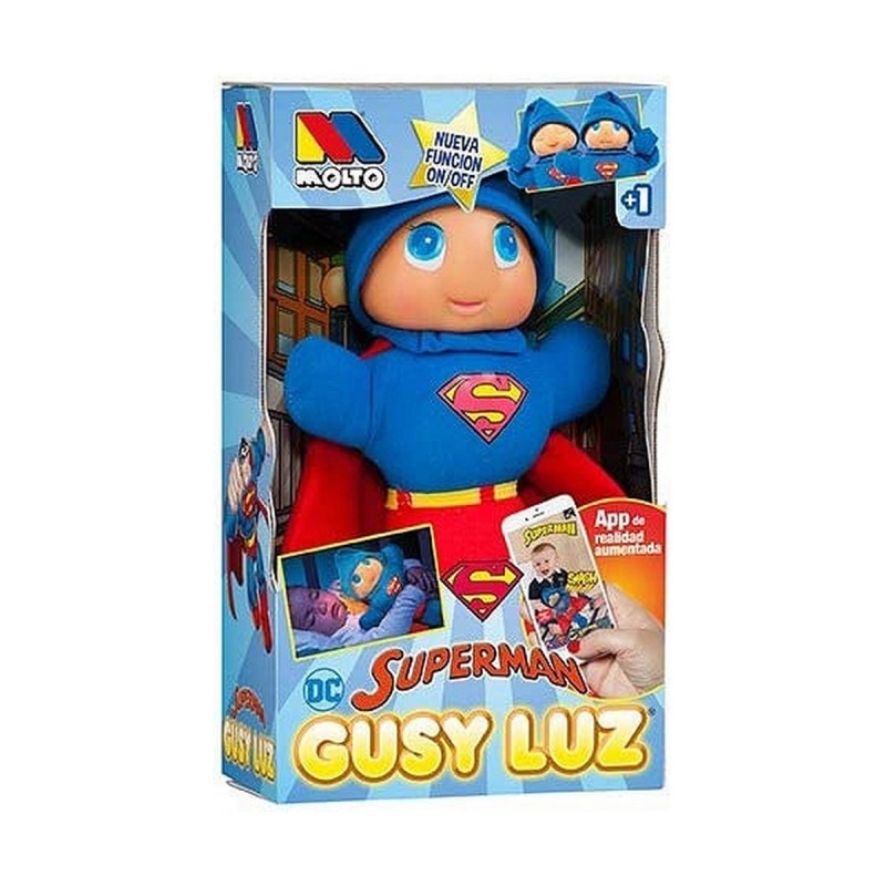 Jouet Peluche My Other Me Superman Gusy Luz Tissu - Acheter à 20,88 € seulement chez Collector's Boutique