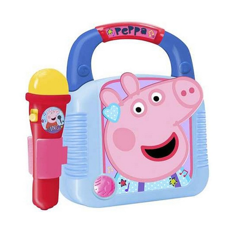 Jouet musical Peppa Pig 22 x 23 x 7 cm MP3 Microphone - Acheter à 35,09 € seulement chez Collector's Boutique