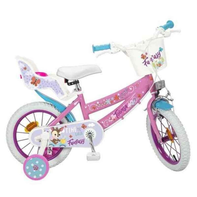 Bicyclette Fantasy Walk 14" Blanc Rose - Acheter à 101,59 € seulement chez Collector's Boutique