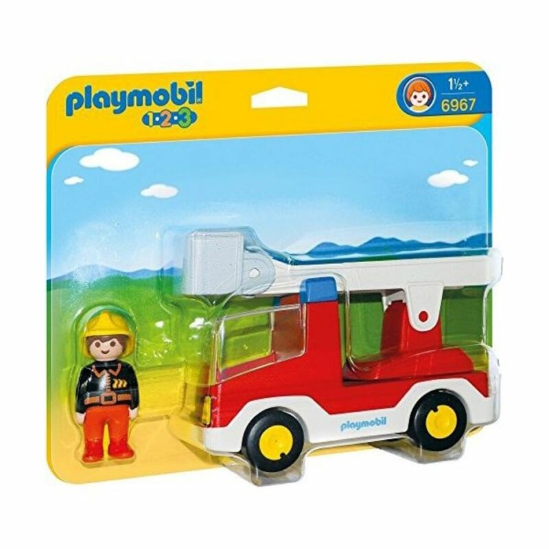 Playset 1.2.3 Fire Truck Playmobil 6967 - Acheter à 17,63 € seulement chez Collector's Boutique