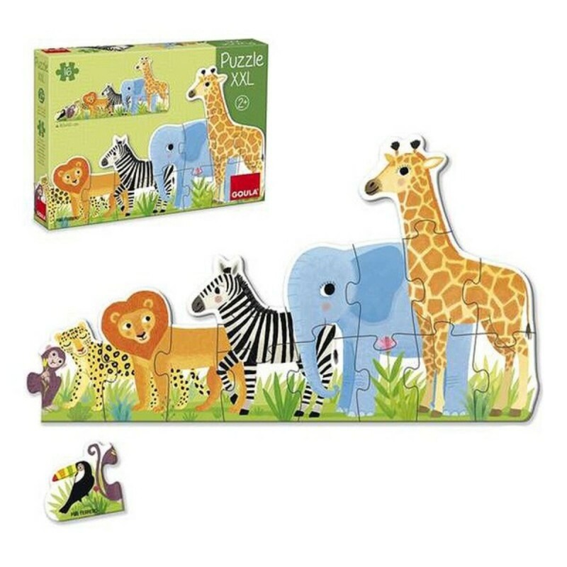 Puzzle Enfant Diset XXL Jungle (16 Pièces) - Acheter à 9,64 € seulement chez Collector's Boutique