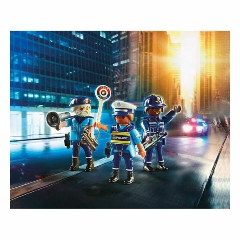 PlaysetCity Action Police Figures Set Playmobil 70669 (18 pcs) - Acheter à 13,38 € seulement chez Collector's Boutique