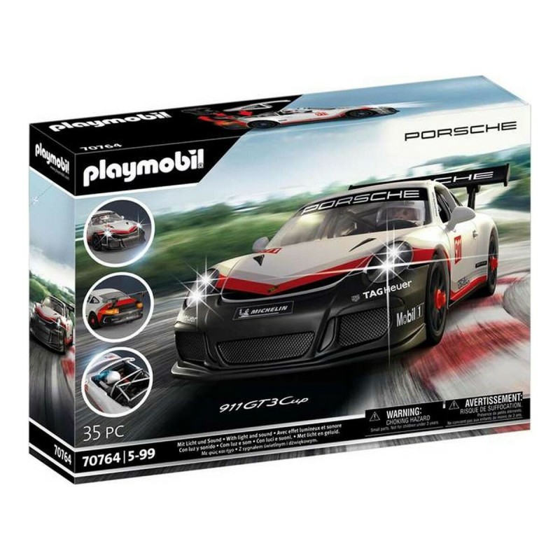 Jeu de Véhicules Porsche 911 GT3 Cup Playmobil 70764 (35 pcs) - Acheter à 56,88 € seulement chez Collector's Boutique