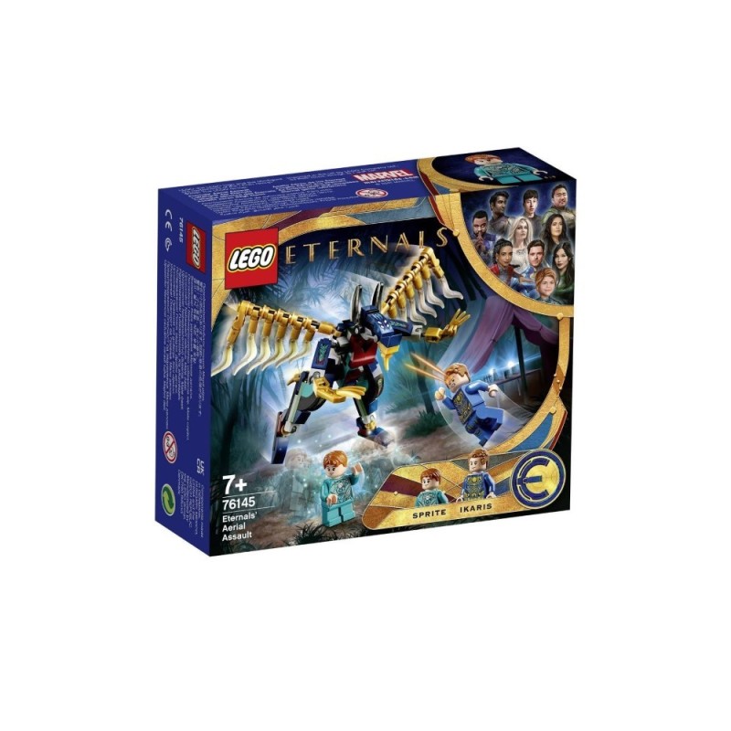 Playset Lego Marvel Eternals' Aerial Assault 76145 (133 pcs) - Acheter à 9,94 € seulement chez Collector's Boutique