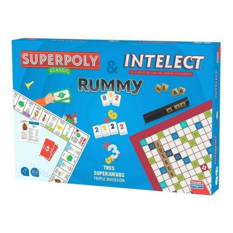 Jeu Falomir Superpoly, Intelect & Rummy - Acheter à 24,17 € seulement chez Collector's Boutique