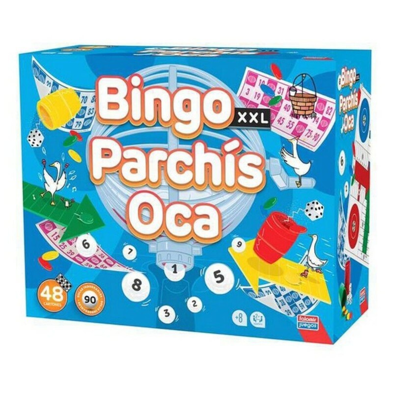 Jeu Falomir Bingo, Parchís & Oca (ES) - Acheter à 30,56 € seulement chez Collector's Boutique