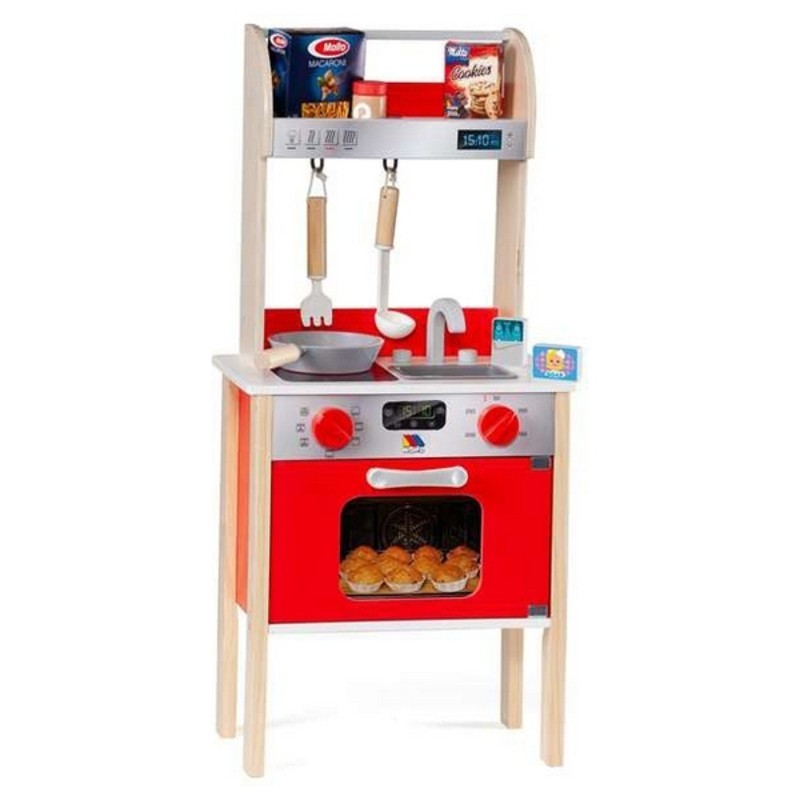 Cuisinière jouet Moltó 21293 Bois Rouge (10 pcs) - Acheter à 49,76 € seulement chez Collector's Boutique