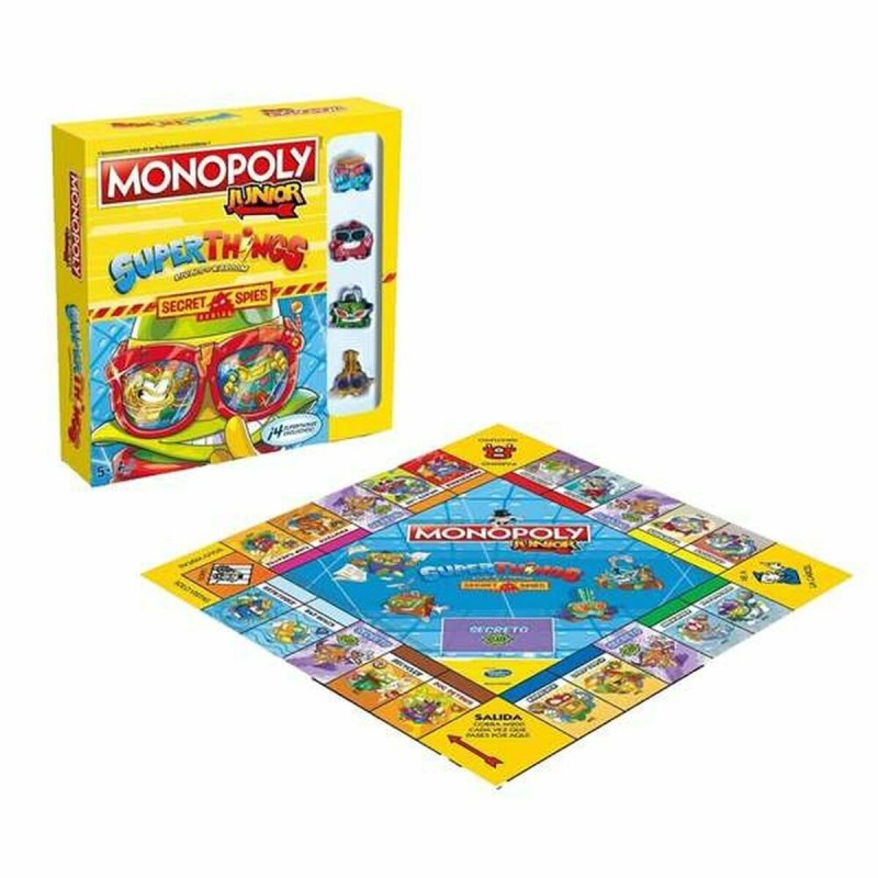 Jeu de société Monopoly Junior Superthings (ES) - Acheter à 27,53 € seulement chez Collector's Boutique