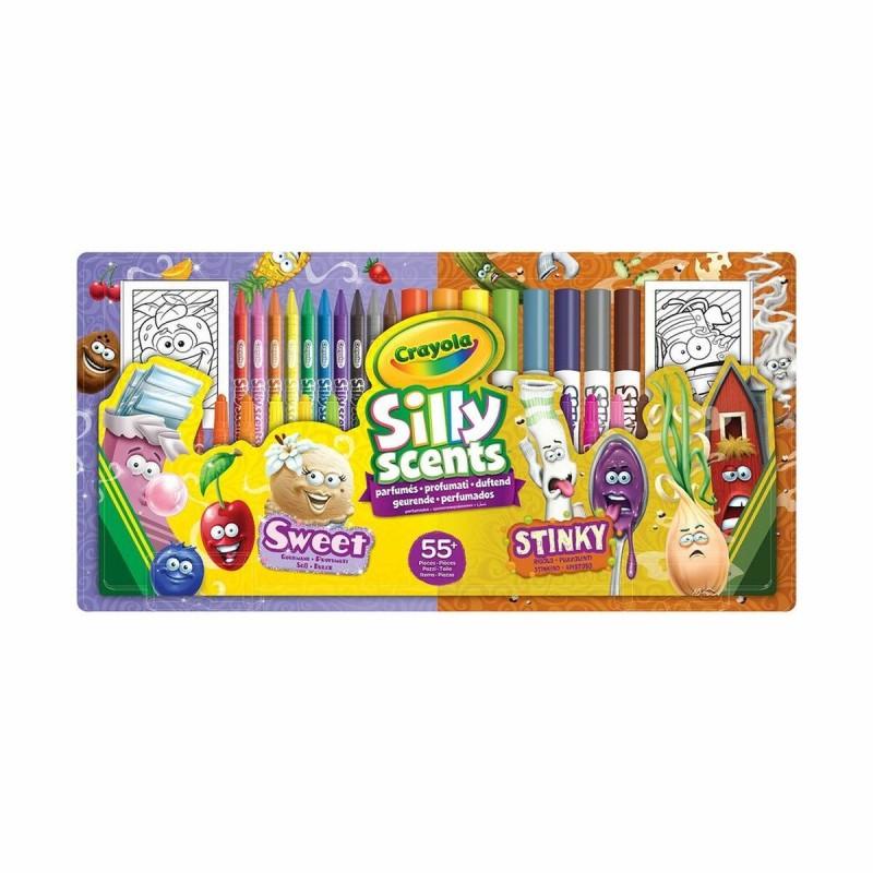 Ensemble pour activités manuelles Silly Scents Crayola (55 pcs) - Acheter à 18,77 € seulement chez Collector's Boutique