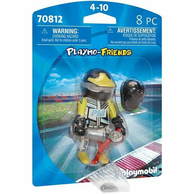 Figurine Playmobil Playmo-Friends Pilote de Course 70812 (8 pcs) - Acheter à 4,78 € seulement chez Collector's Boutique