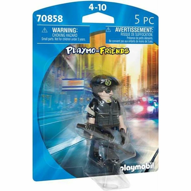 Personnage articulé Playmobil Playmo-Friends 70858 Police (5 pcs) - Acheter à 4,78 € seulement chez Collector's Boutique