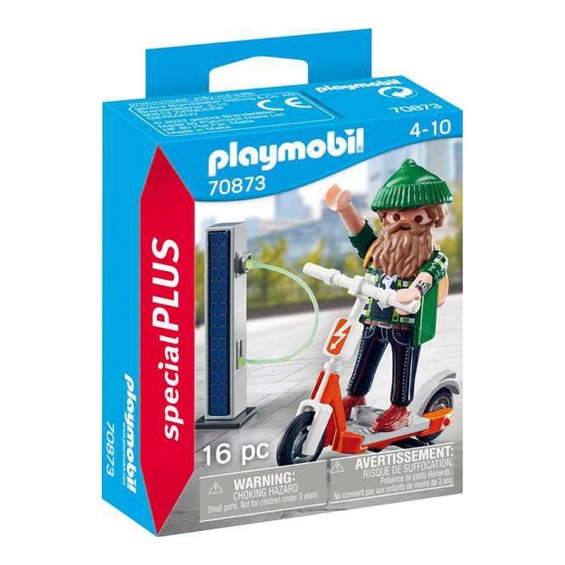 Playset Playmobil Hipster with E-scooter 70873 - Acheter à 6,85 € seulement chez Collector's Boutique