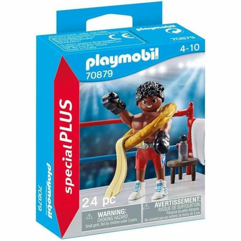 Personnage articulé Playmobil Special Plus 70879 Boxeur Champion (24 pcs) - Acheter à 6,85 € seulement chez Collector's Boutique