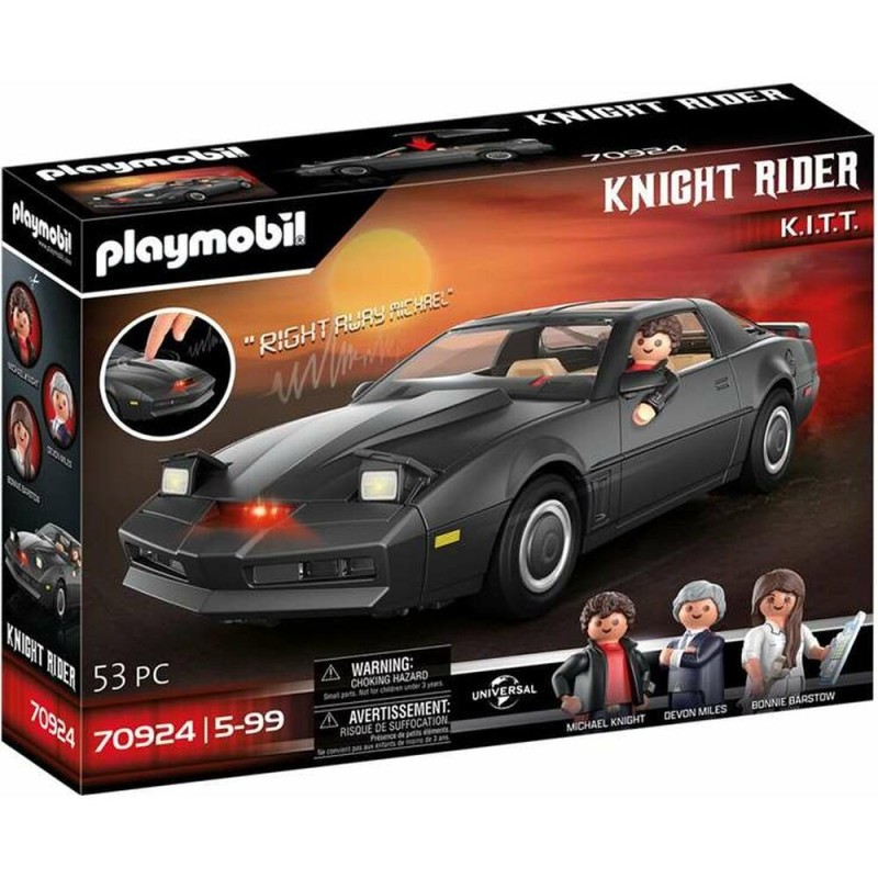 Playset Playmobil Knight Rider The Fantastic Car 70924 - Acheter à 69,76 € seulement chez Collector's Boutique