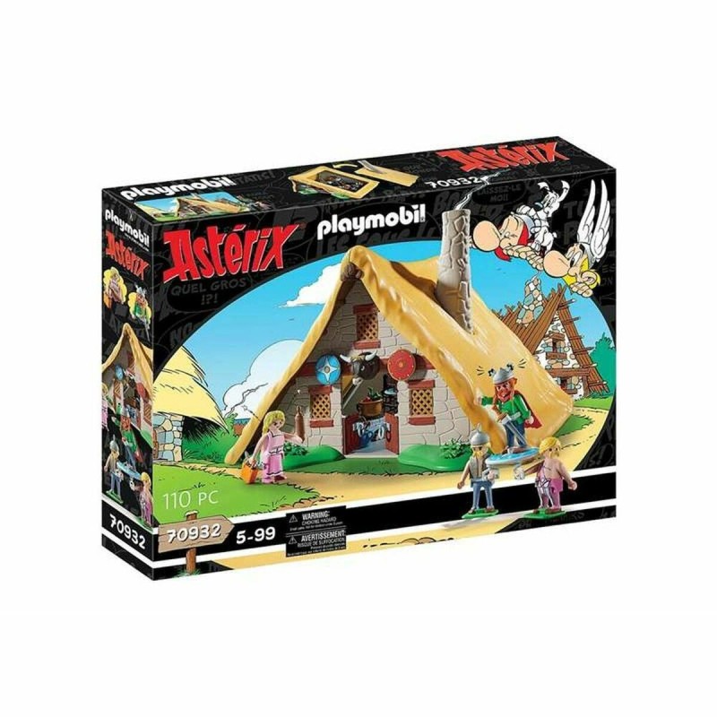 Playset Playmobil Vitalstatistix Hut Astérix 70932 (110 pcs) - Acheter à 73,34 € seulement chez Collector's Boutique