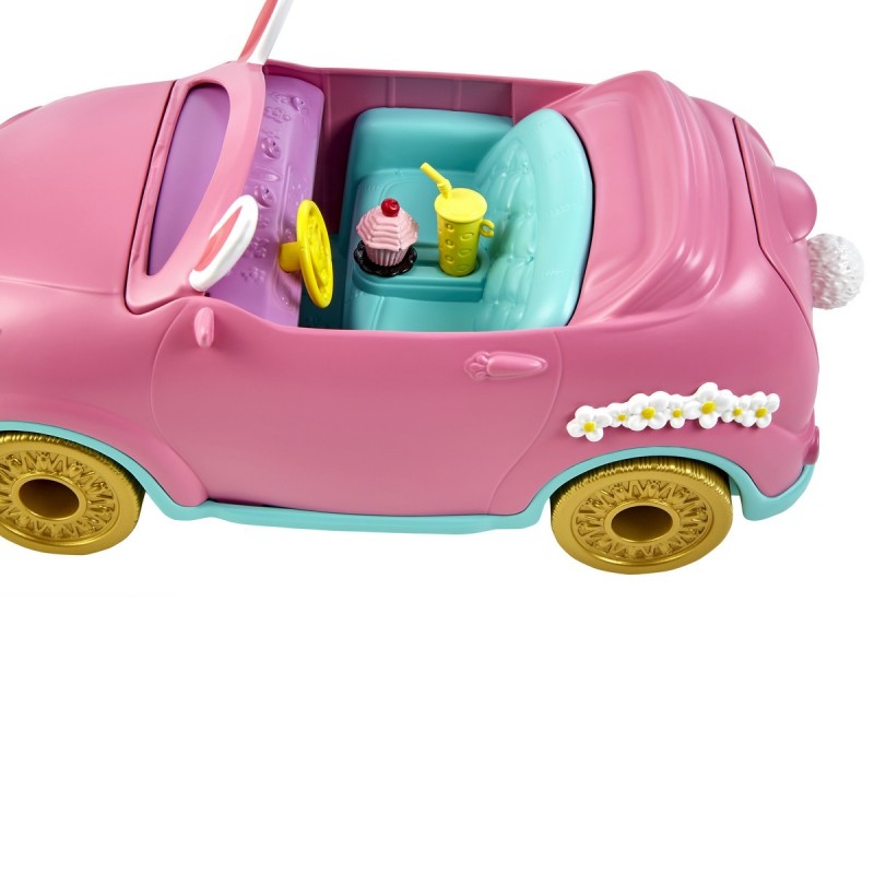 Petite voiture-jouet Mattel Enchantimals Bunnymobile 12 Pièces - Acheter à 25,19 € seulement chez Collector's Boutique