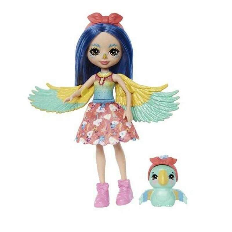 Poupée Mattel Enchantimals City Prita Parakeet & Flutter 15 cm - Acheter à 11,21 € seulement chez Collector's Boutique