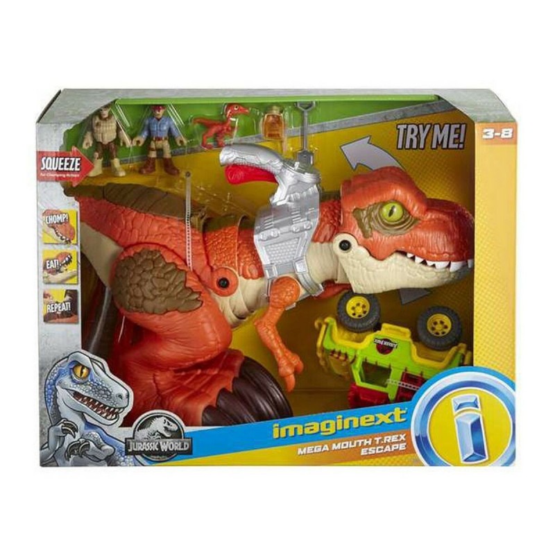 Personnage articulé Mattel Jurassic World T-Rex Mega - Acheter à 51,00 € seulement chez Collector's Boutique