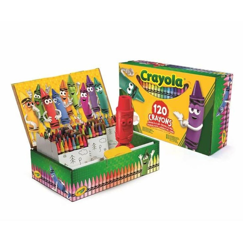 Crayons gras de couleur Crayola Pets Taille-crayon 120 Pièces 22,5 x 13,5 x 6,5 cm - Acheter à 17,15 € seulement chez Collector'