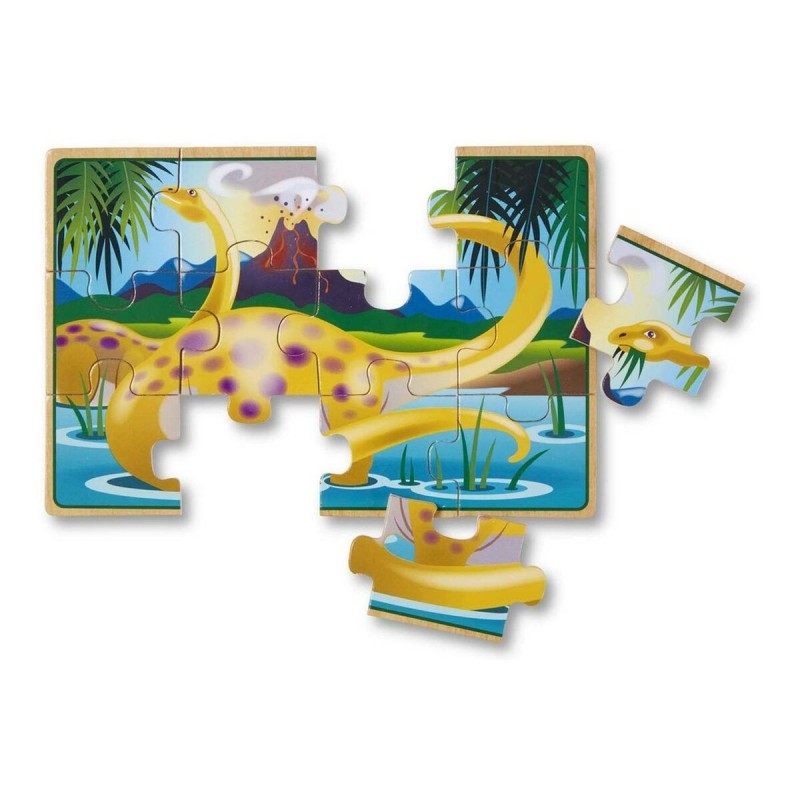 Puzzle Dino Bois (12 pcs) - Acheter à 10,20 € seulement chez Collector's Boutique