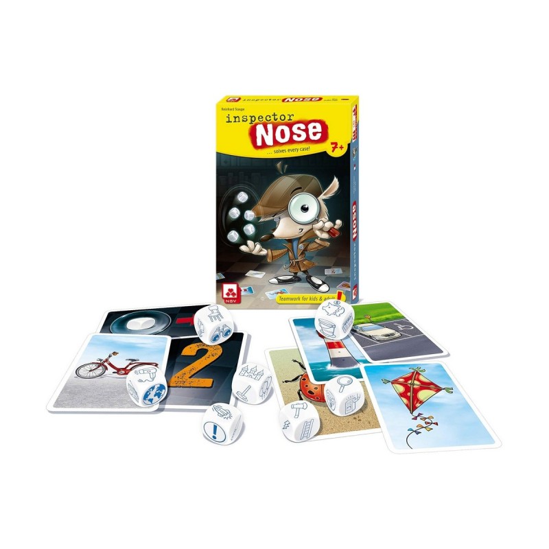 Jeux de cartes Mercurio Inspector Nose International 18 x 11 x 4 cm - Acheter à 19,33 € seulement chez Collector's Boutique