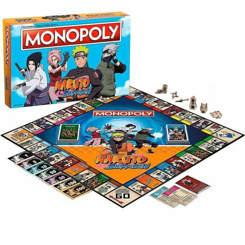 Monopoly Hasbro Naruto Shippuden (ES) - Acheter à 35,82 € seulement chez Collector's Boutique