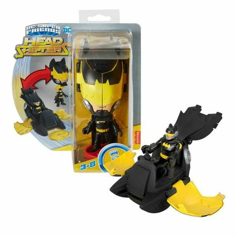 Figurine d’action DC Comics Head Shifters Super Friends Imaginext Véhicule Convertible - Acheter à 9,95 € seulement chez Collect