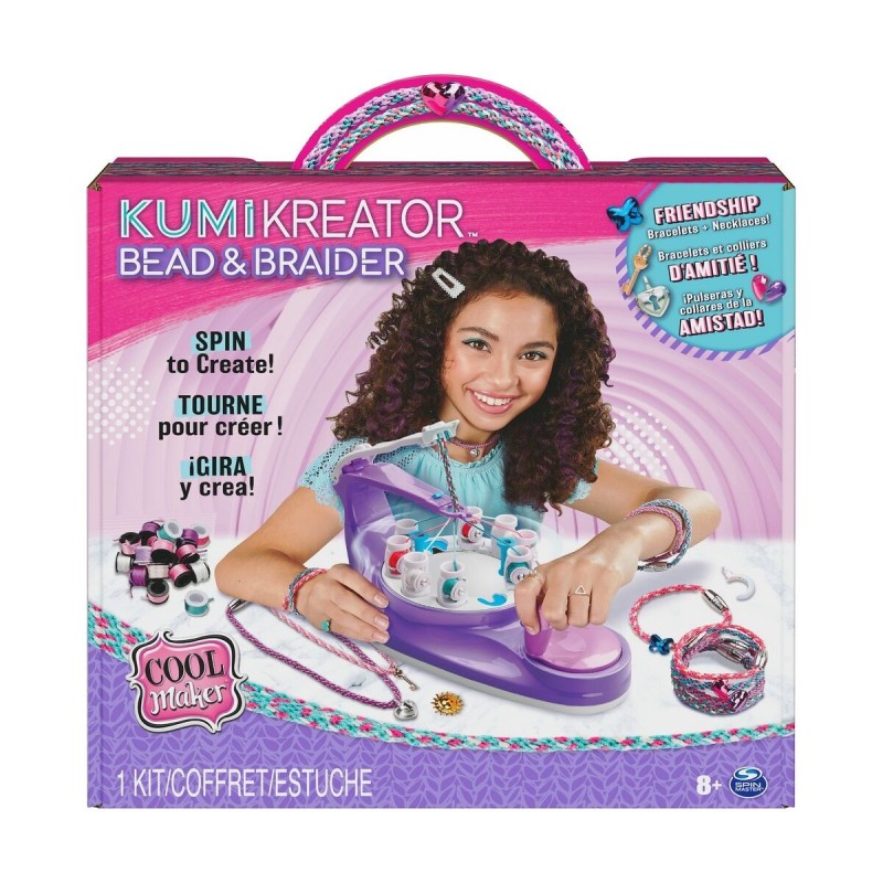 Travaux Manuel Spin Master Cool Maker, KumiKreator Bead & Braider - Acheter à 35,90 € seulement chez Collector's Boutique