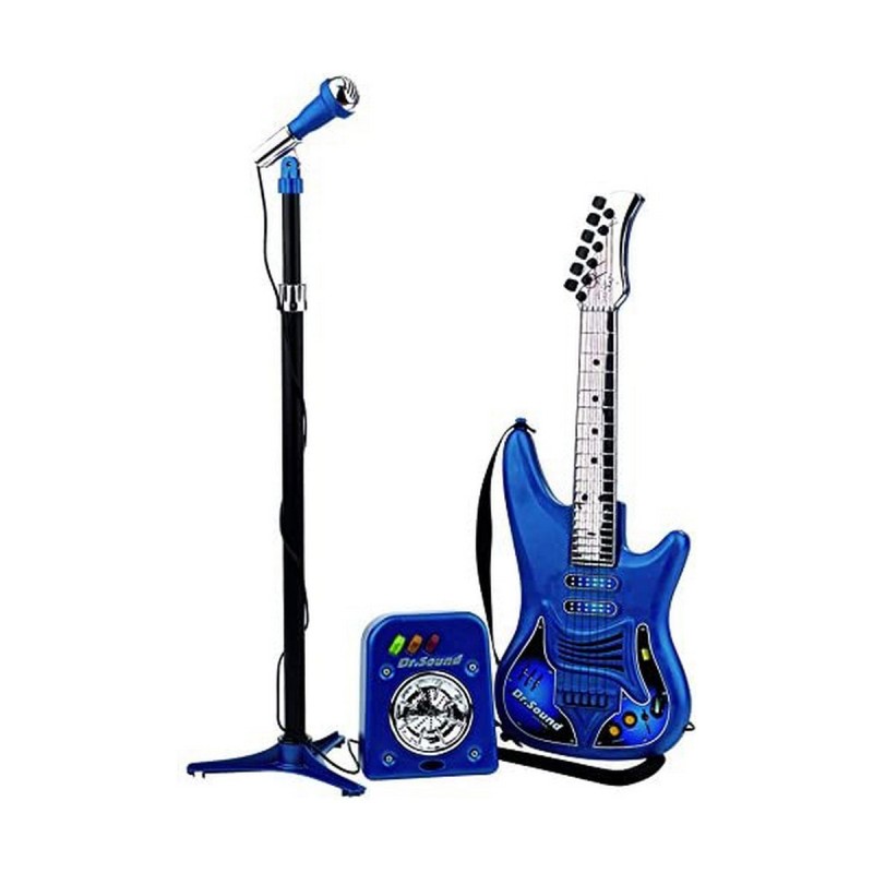 Guitare pour Enfant Reig Microphone Bleu - Acheter à 43,81 € seulement chez Collector's Boutique