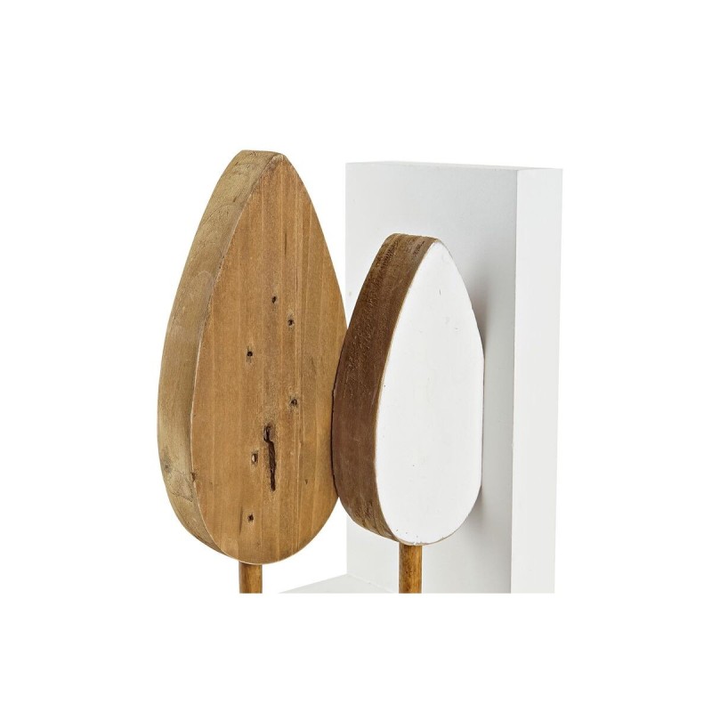 porte-livre DKD Home Decor Blanc Bois Maisons (14,5 x 10 x 20 cm) - Acheter à 26,20 € seulement chez Collector's Boutique