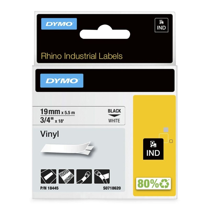 Etisuettes Dymo Dymo Rhino Band Industrie (Reconditionné A) - Acheter à 14,18 € seulement chez Collector's Boutique