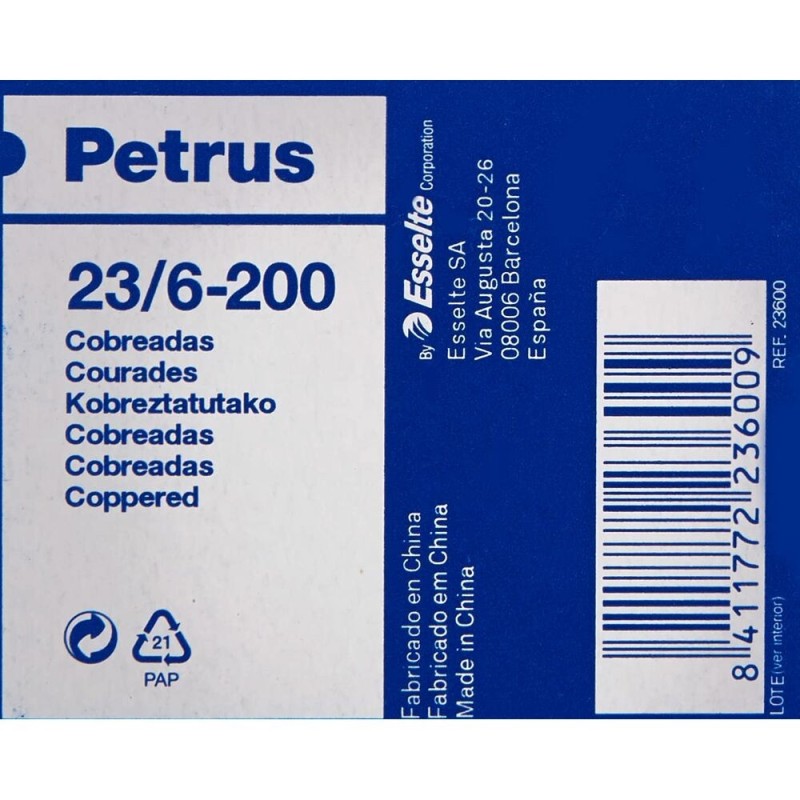 Agrafes Petrus 23/6-200 (Reconditionné A) - Acheter à 2,51 € seulement chez Collector's Boutique